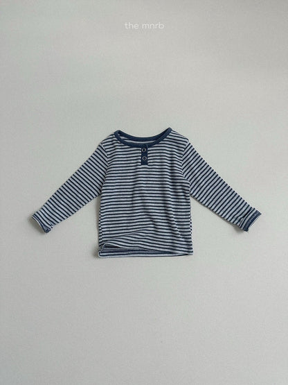 26.Eddy Stripe Henley T-Shirt