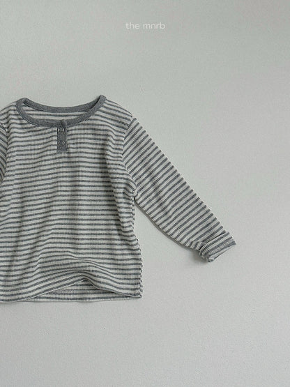 26.Eddy Stripe Henley T-Shirt