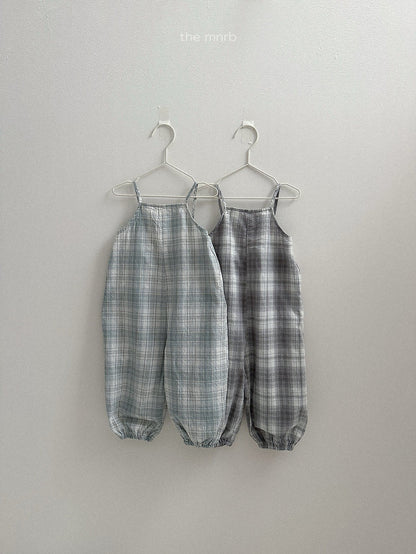 【PRE-ODER 10%OFF 〆6.30(火)】8.Candy checkered Overalls