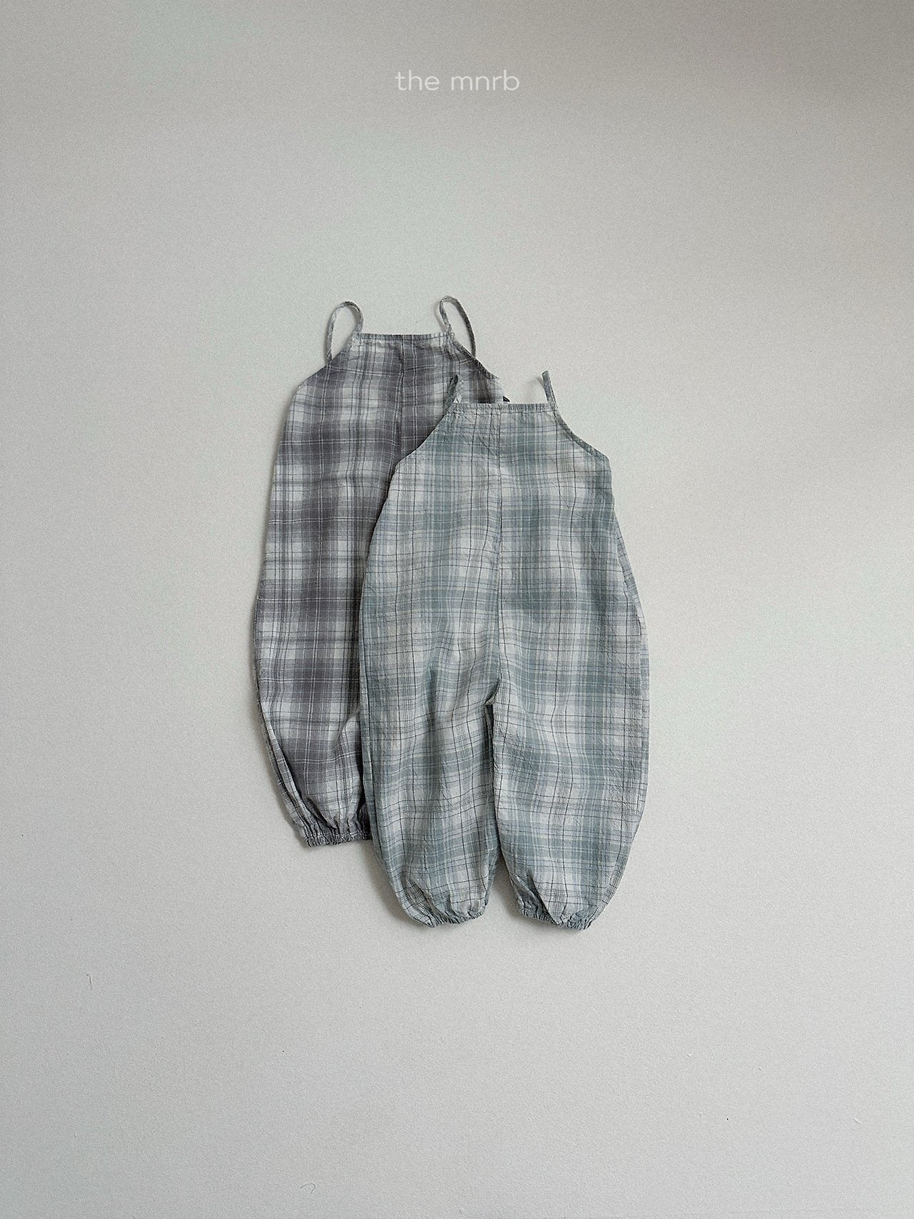 【PRE-ODER 10%OFF 〆6.30(火)】8.Candy checkered Overalls