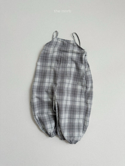【PRE-ODER 10%OFF 〆6.30(火)】8.Candy checkered Overalls
