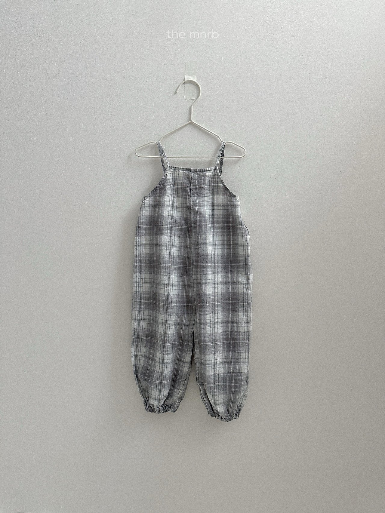 【PRE-ODER 10%OFF 〆6.30(火)】8.Candy checkered Overalls