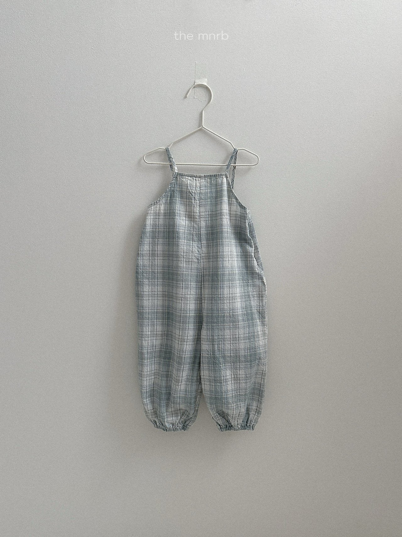 【PRE-ODER 10%OFF 〆6.30(火)】8.Candy checkered Overalls