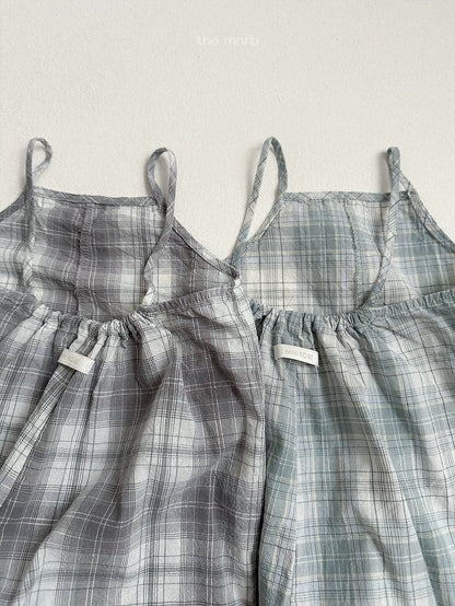 【PRE-ODER 10%OFF 〆6.30(火)】8.Candy checkered Overalls