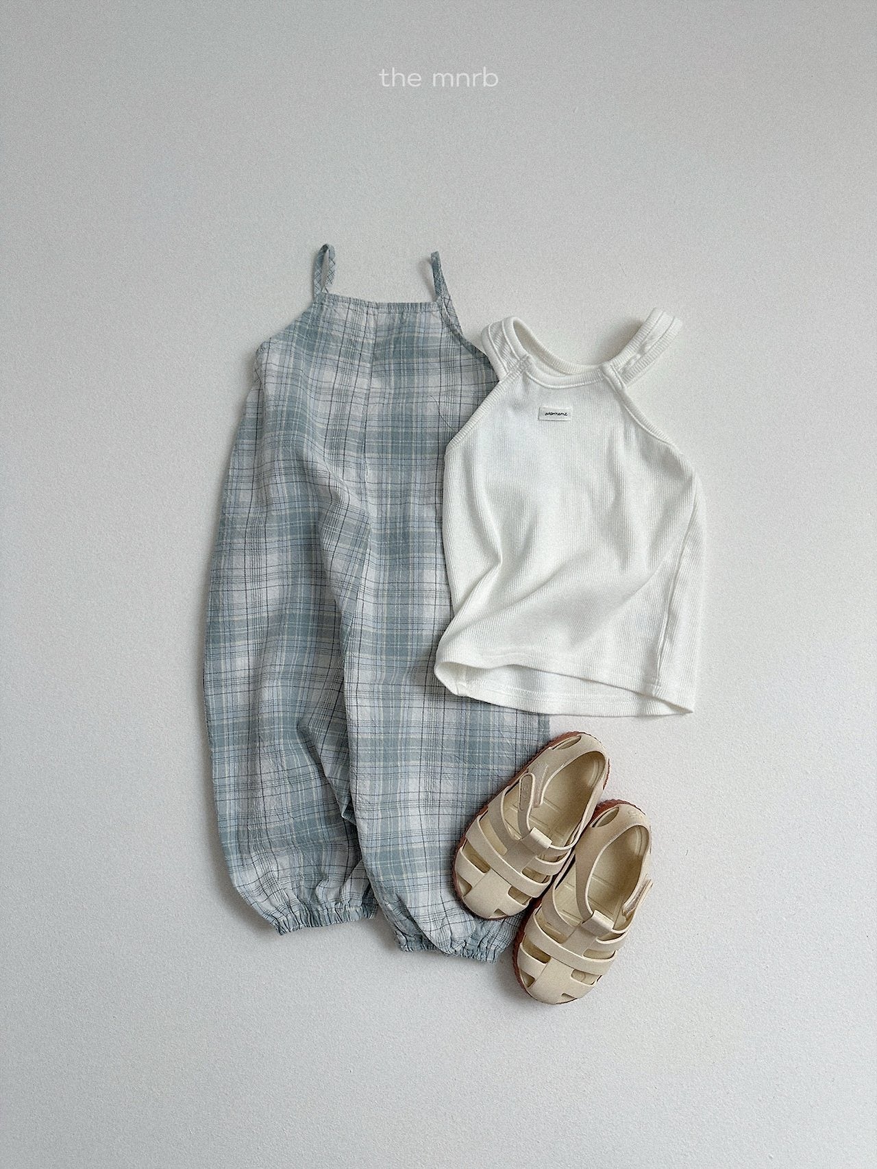 【PRE-ODER 10%OFF 〆6.30(火)】8.Candy checkered Overalls