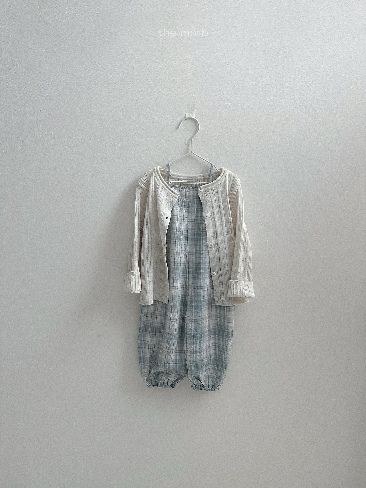 【PRE-ODER 10%OFF 〆6.30(火)】8.Candy checkered Overalls