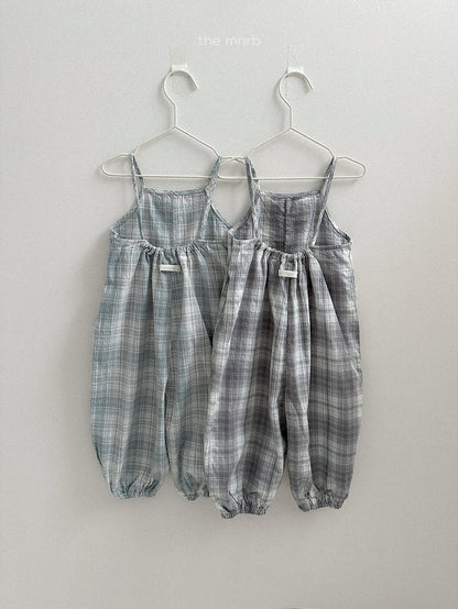 【PRE-ODER 10%OFF 〆6.30(火)】8.Candy checkered Overalls