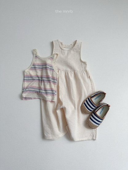 【PRE-ODER 10%OFF 〆6.30(火)】3.caramel overalls