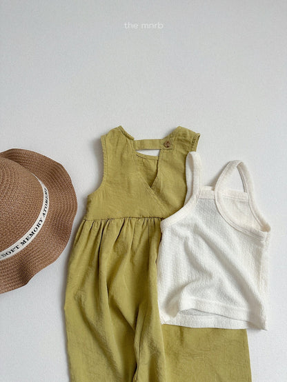 【PRE-ODER 10%OFF 〆6.30(火)】3.caramel overalls