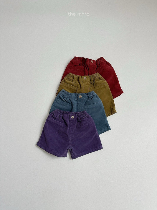 01.Corduroy Shorts