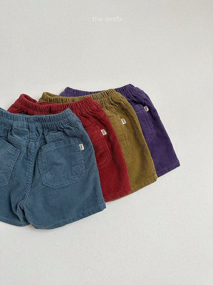 01.Corduroy Shorts