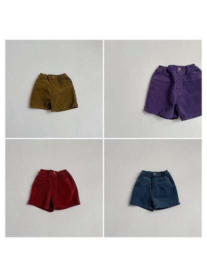 01.Corduroy Shorts