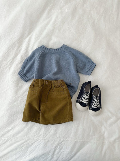 01.Corduroy Shorts