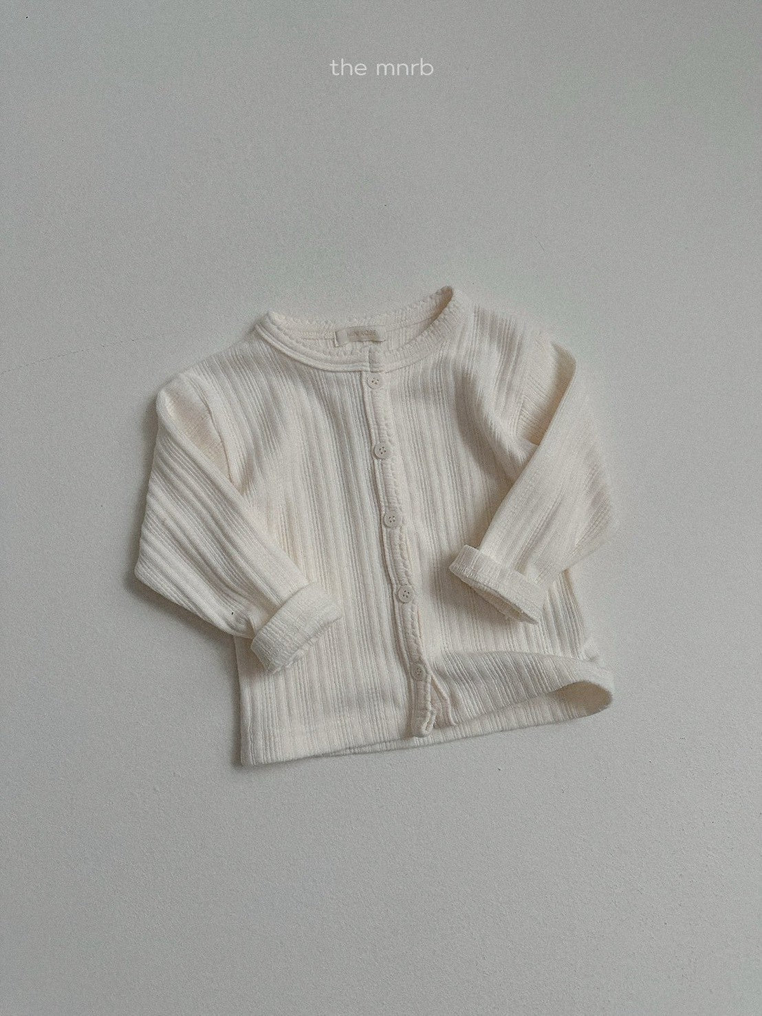 22.Eyelet Cardigan
