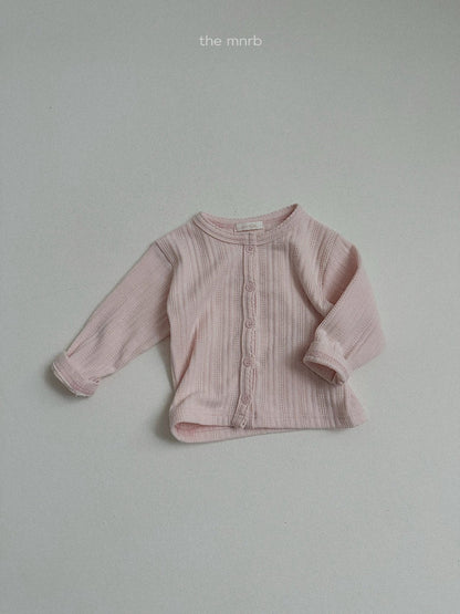 22.Eyelet Cardigan