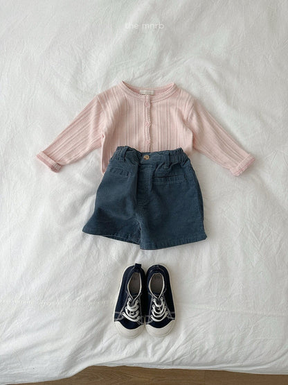 22.Eyelet Cardigan