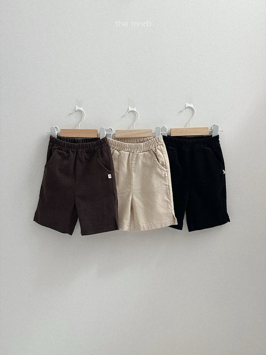 02.Corduroy Capri Pants