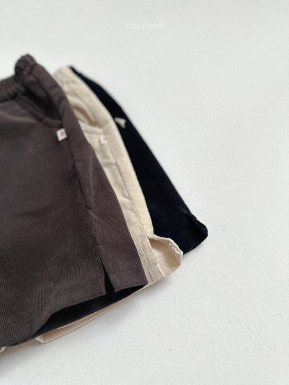 02.Corduroy Capri Pants