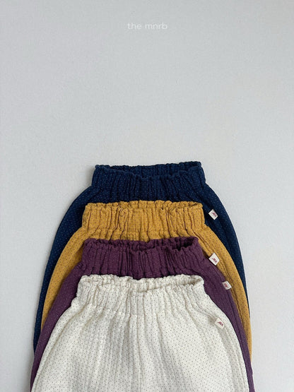 38.Puffy Cropped Jogger Pants