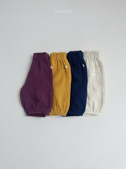 38.Puffy Cropped Jogger Pants