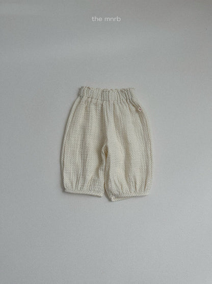 38.Puffy Cropped Jogger Pants