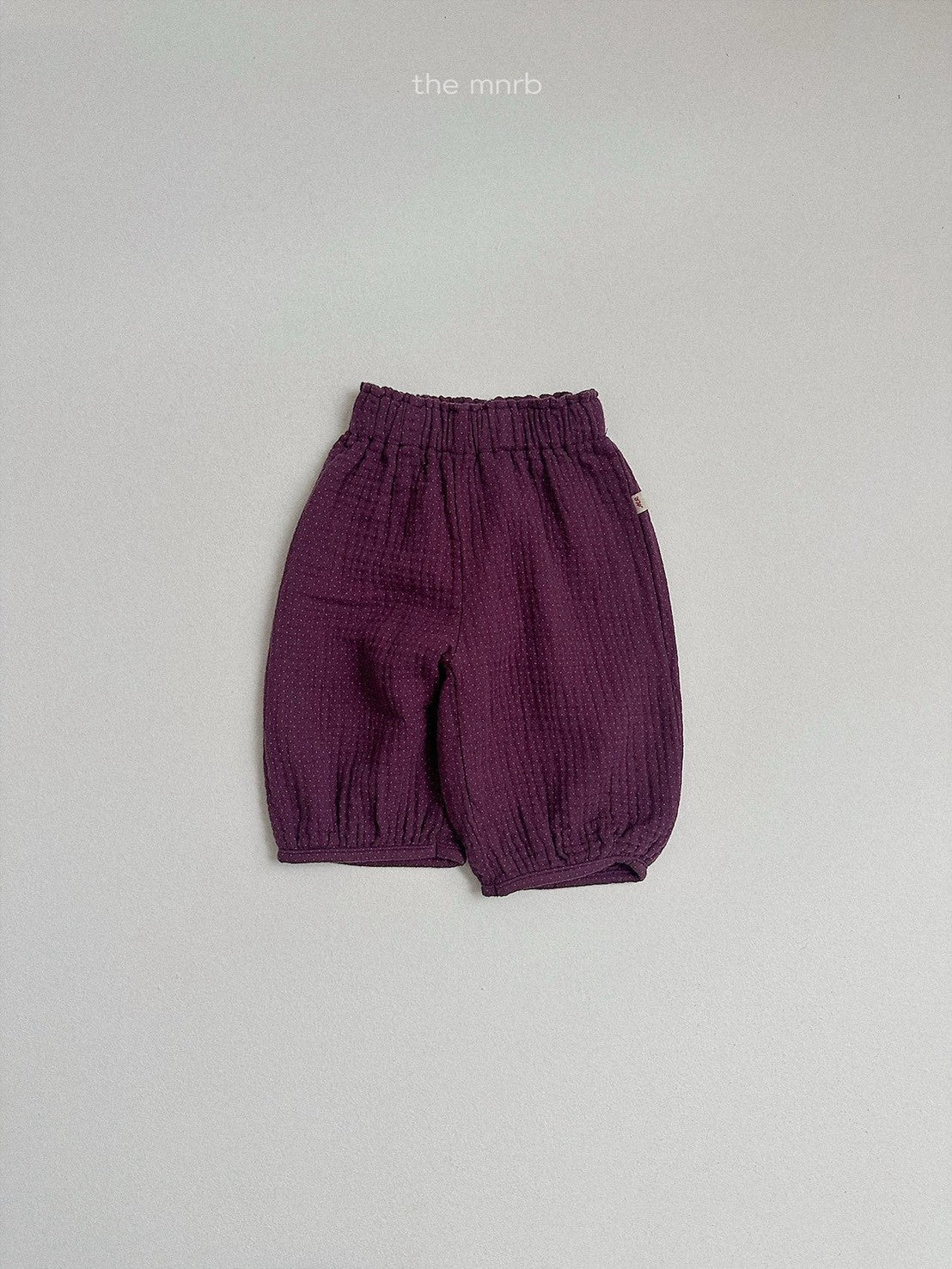 38.Puffy Cropped Jogger Pants