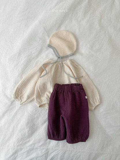 38.Puffy Cropped Jogger Pants