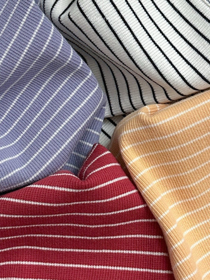09.Round Stripe Long Sleeve T-Shirt