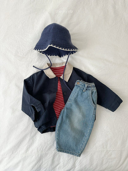 09.Round Stripe Long Sleeve T-Shirt