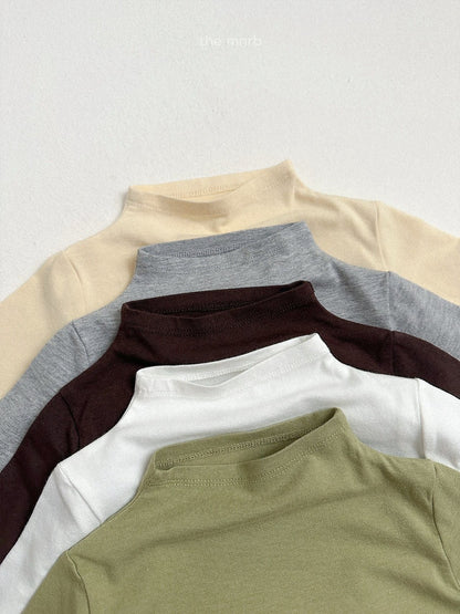 17.Blossom Mock Neck Top