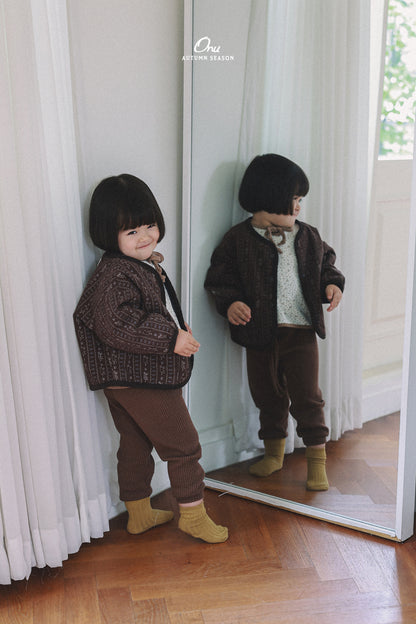 07. Ribbed Slim Pants