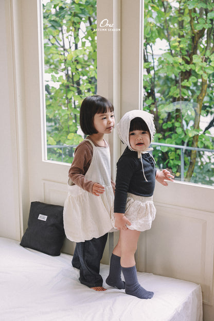 39. Balloon Overall Dress