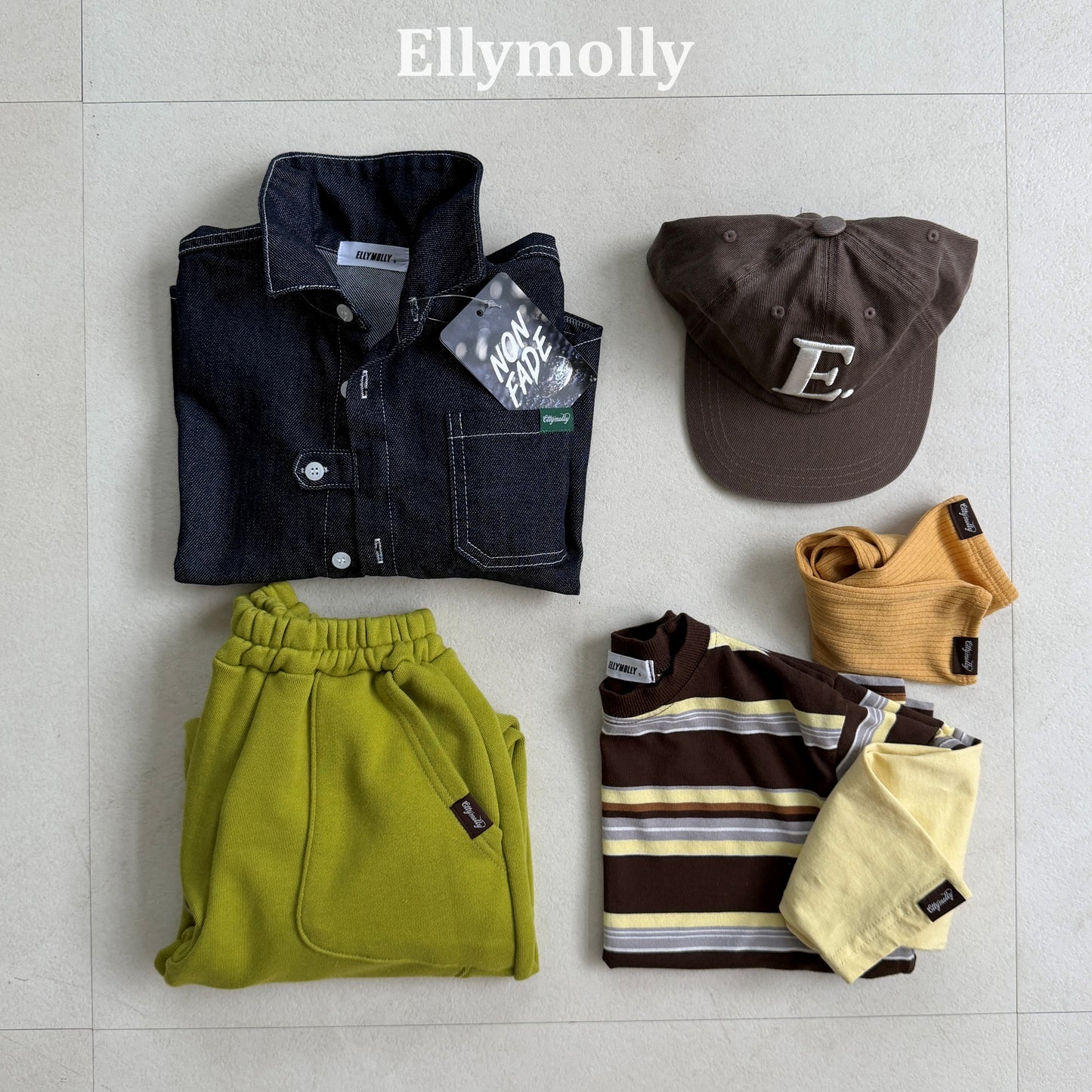 【PRE-ODER〆8.9(sun)】27.Noon Fade Tab Shirt | ellymolly