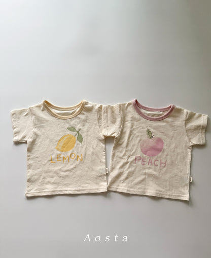 【PREORDER受付終了、ご希望はお問い合わせください。】25.Lemon Peach T
