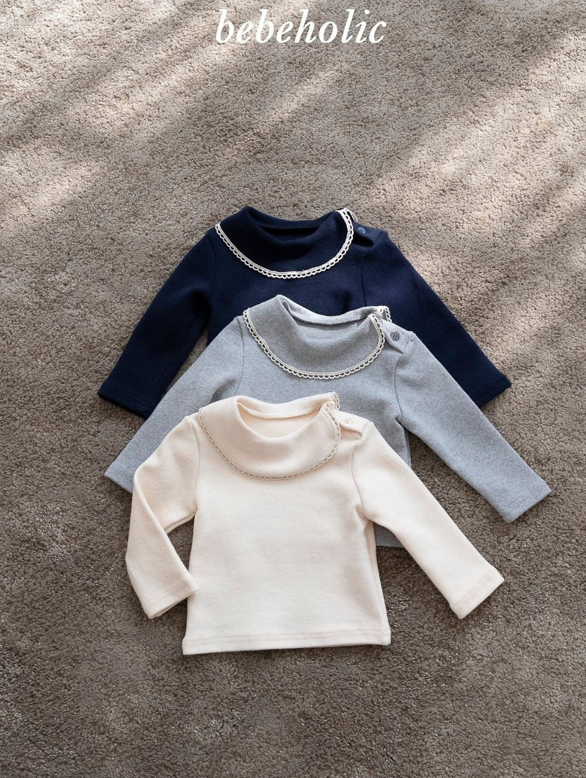 ［bebeholic］quilting turtle tee
