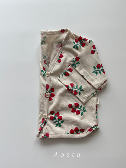 【PREORDER受付終了、ご希望はお問い合わせください。】35.Linen Cardigan