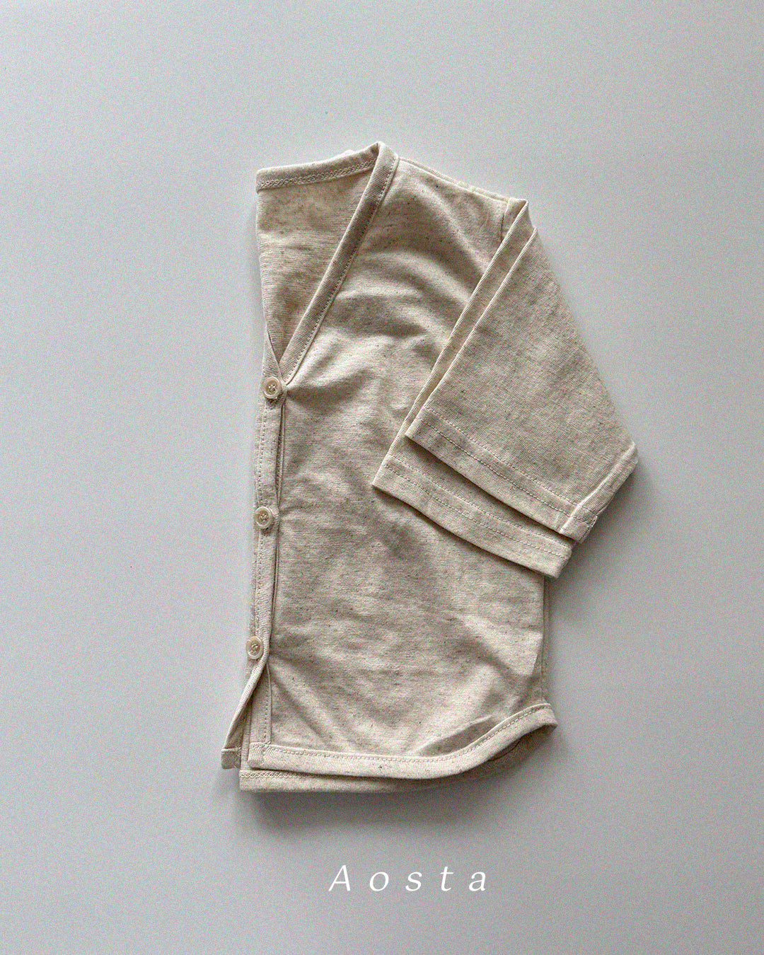 【PREORDER受付終了、ご希望はお問い合わせください。】35.Linen Cardigan