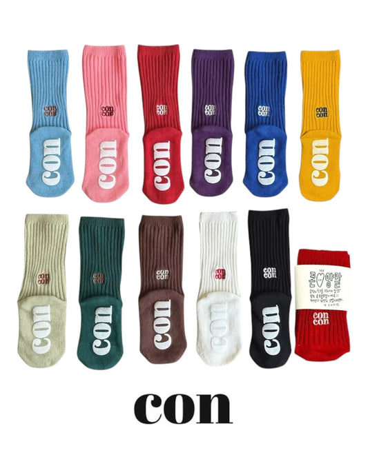 【PRE-ODER〆8.9(sun)】12.CON Socks | CON