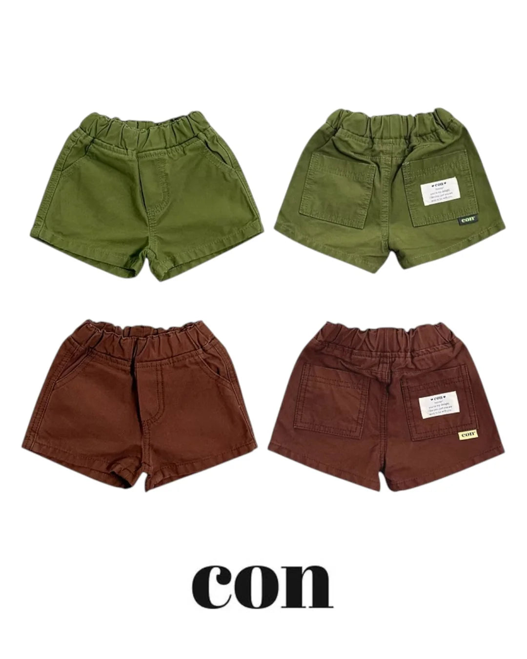 【PRE-ODER〆8.9(sun)】10.Warm Tone Shorts | CON