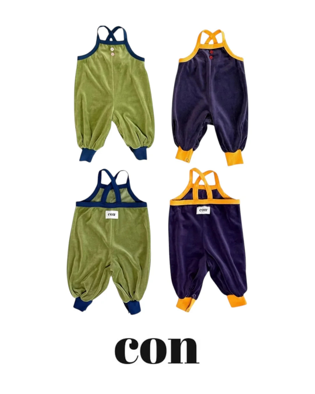 【PRE-ODER〆8.9(sun)】09.Crayon Overalls | CON