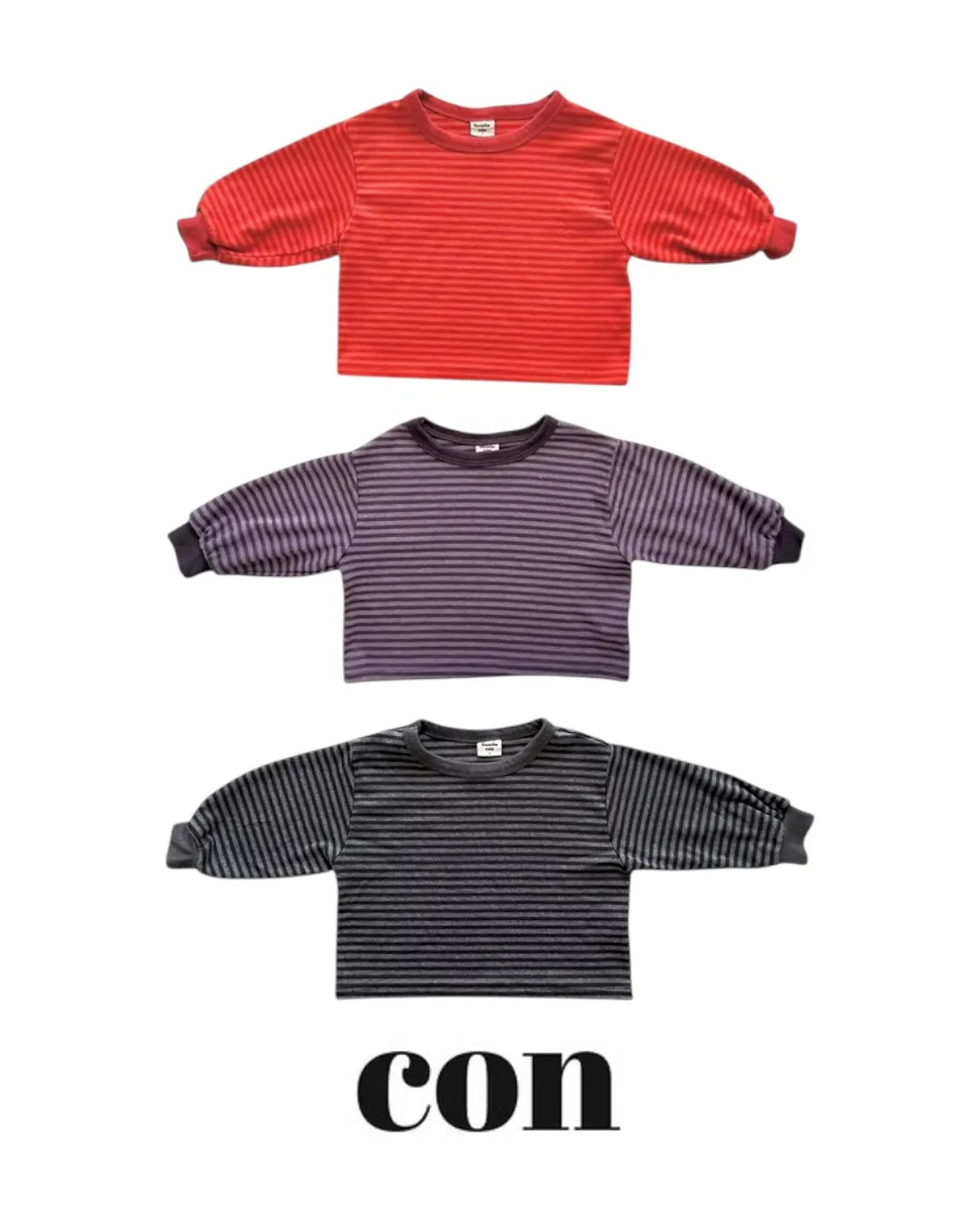【PRE-ODER〆8.9(sun)】34.Chik Chok Stripe T-Shirt | CON