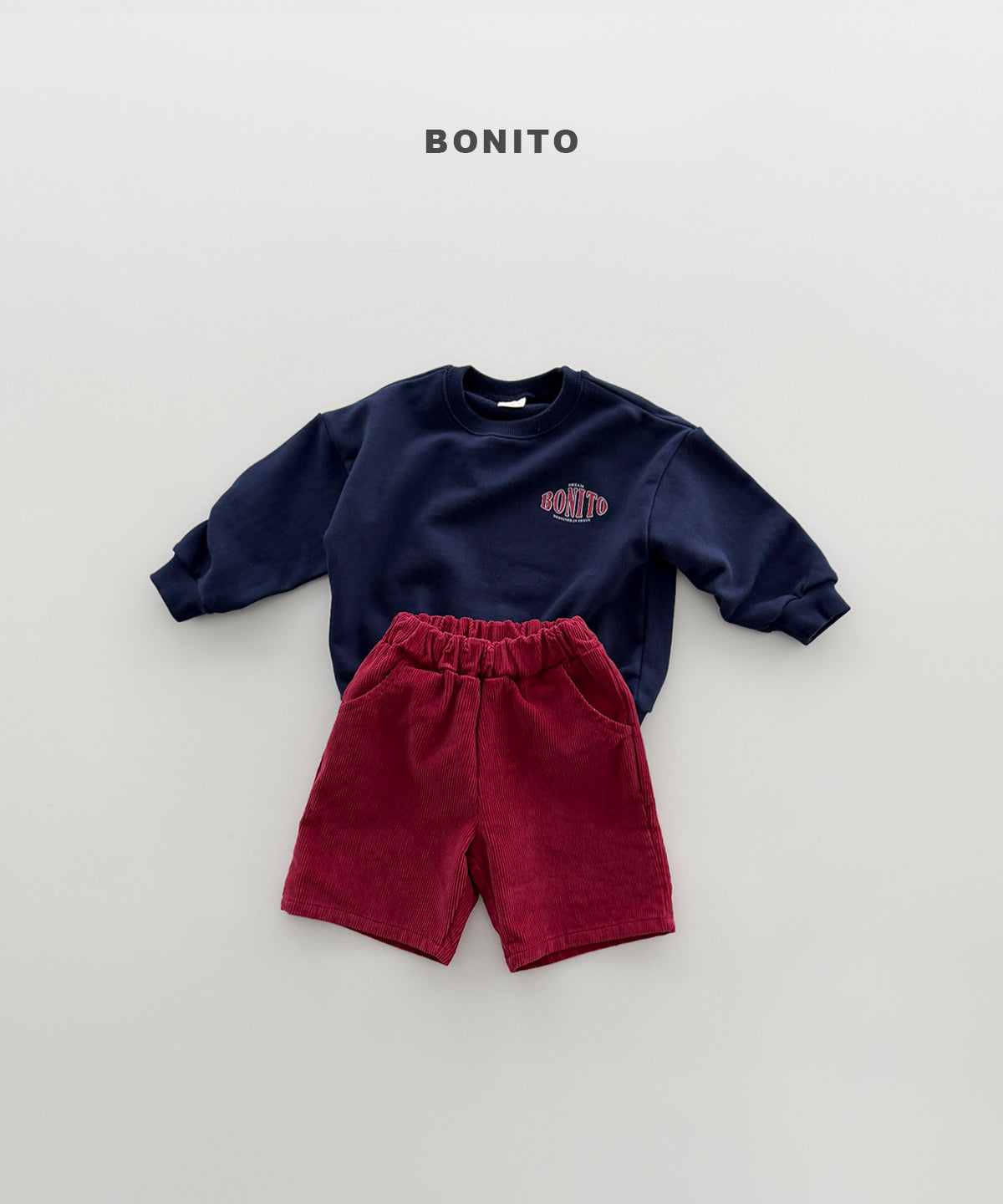 28.Bonito Embossed Sweatshirt (Adult)
