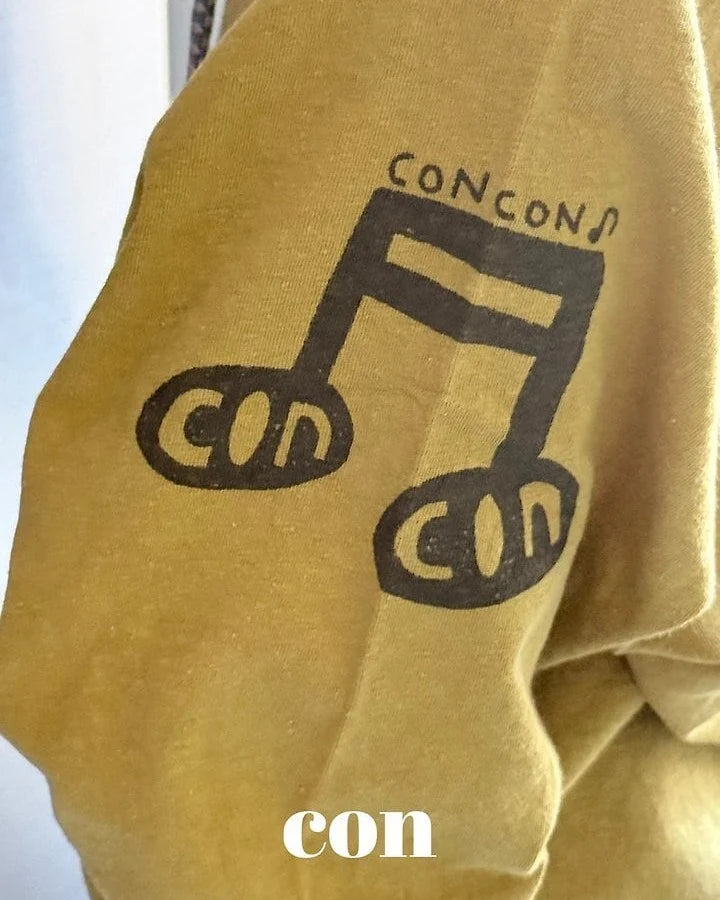 【PRE-ODER〆8.9(sun)】32.Musical Note T-Shirt | CON