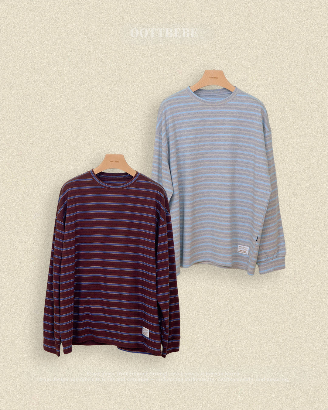 【PRE-ODER〆8.9(sun)】05.Tomboy Ribbed T-Shirt – Adult | oottbebe