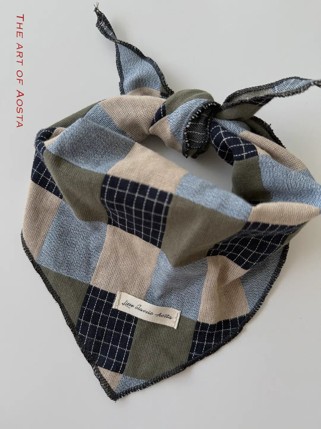 【秋のPRE-ODER 5%OFF】66.Patchwork Scarf