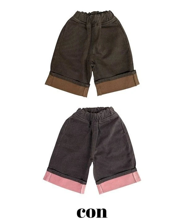 【PRE-ODER〆8.9(sun)】11.Tone-on-Tone Pigment Roll-Up Pants | CON