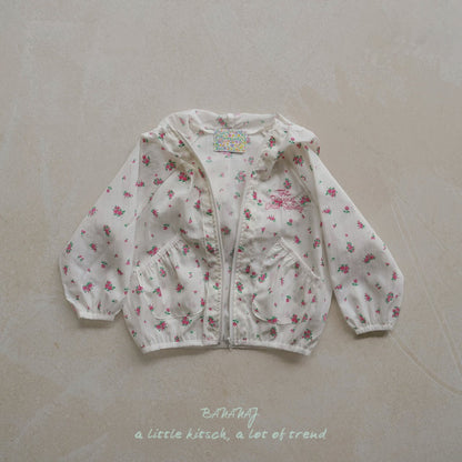 【PREORDER受付終了、ご希望はお問い合わせください。】50.Flower Summer Jacket