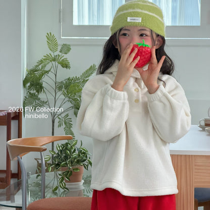 ［ninibello］teletubby fleece hoodie