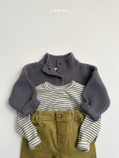 ［minirobe］kiko pocket pants