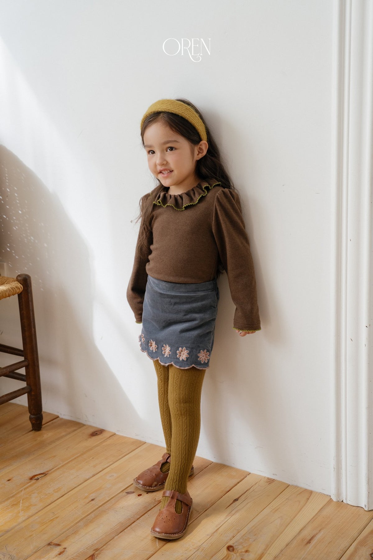［OREN］marmont cable knit tights